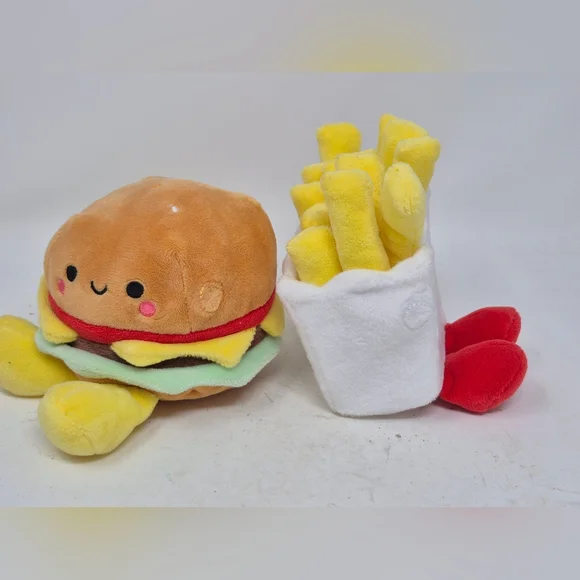 Hallmark Better Together Burger And Fries Megnetic Plush - Picture 6 of 8
